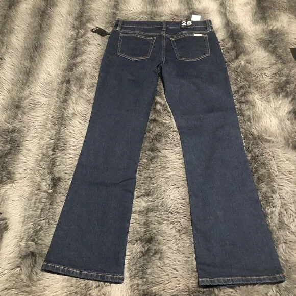 Joe's Women's Jeans The OG Straight Ankle, Size 28, Petite, Bootcut, Dark Wash - Picture 7 of 7